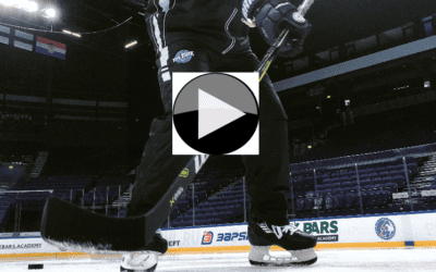 Hockey Shooting Wrist-Snap One Foot Jump Shot