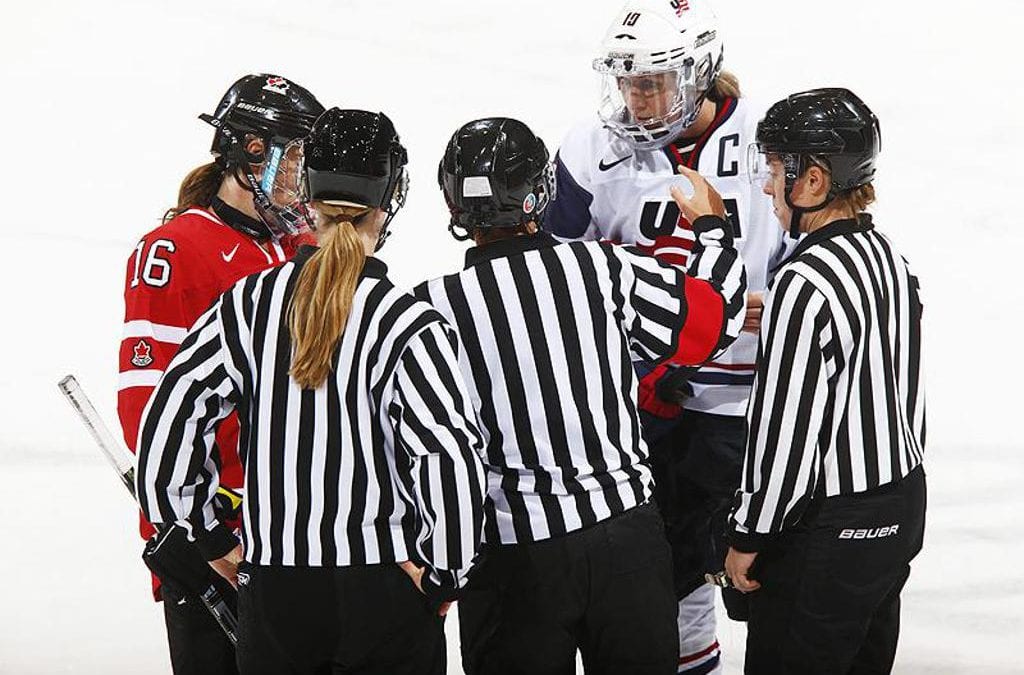 nhl women referee