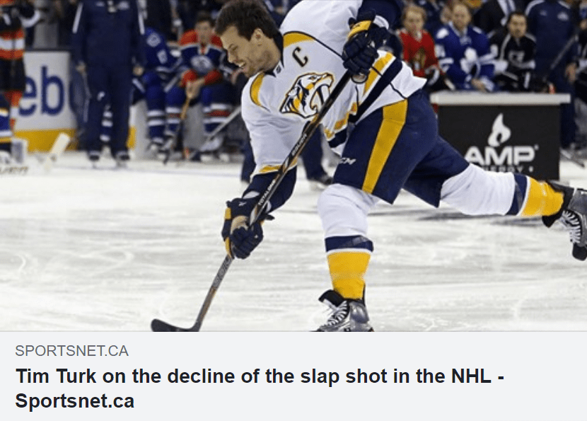 decline of the slap shot nhl